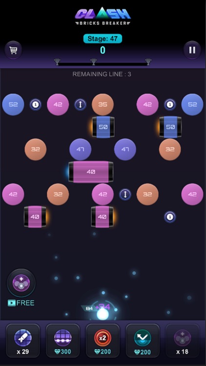 Bricks Breaker Clash screenshot-3