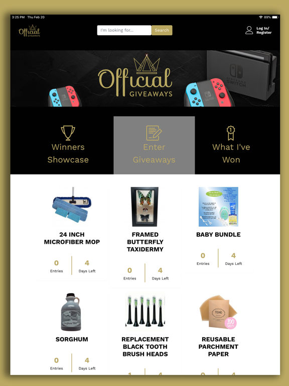 Screenshot #5 pour Official Giveaways