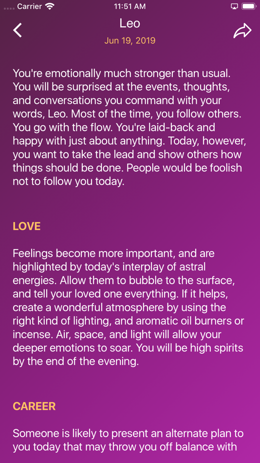 #2. Daily Horoscope - Tarot Reader (iOS) 来自: YANTV JSC