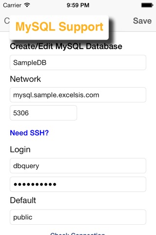 MySQL QueryDB クライアントのおすすめ画像1