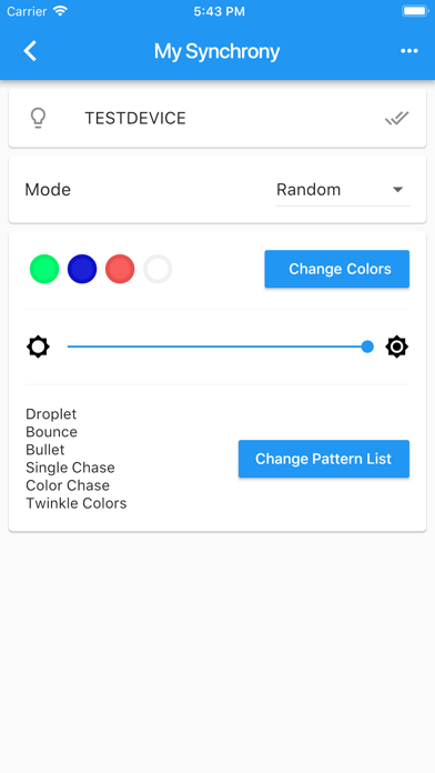 Screenshot #3 pour Synchrony LEDs
