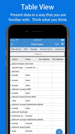 Screenshot von WinboxMobile - Router Admin auf dem iPhone 8