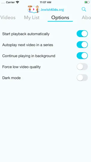 Jewish Kids Videos iPhone Screenshot 5