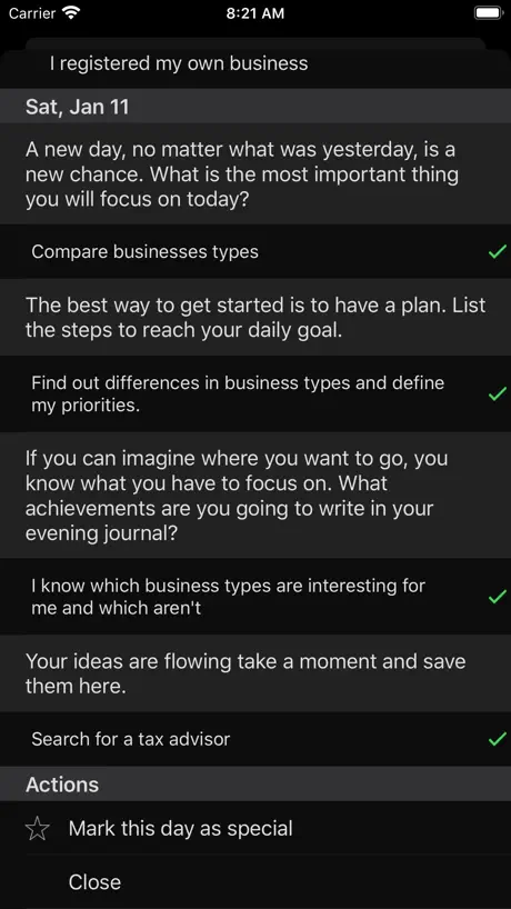 GoalJo - Goal Journal