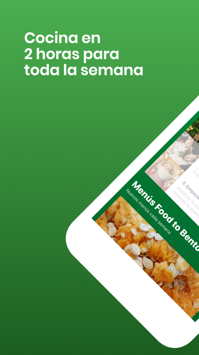 Batch cooking: recetas y más app screenshot