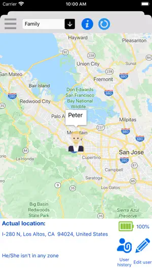 Look4Family GPS Locator screenshot 4