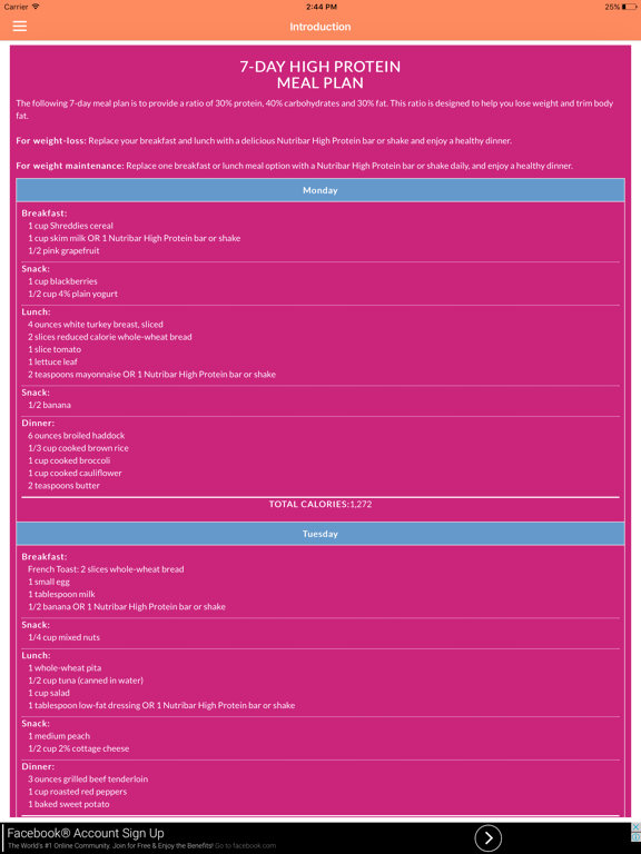 Screenshot #5 pour High Protein Diet Foods Guide
