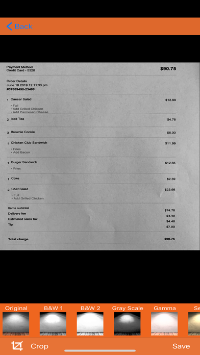 Screenshot #3 pour ScanHub: Receipt & Doc Scanner