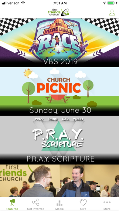 First Friends Church Canton Screenshot