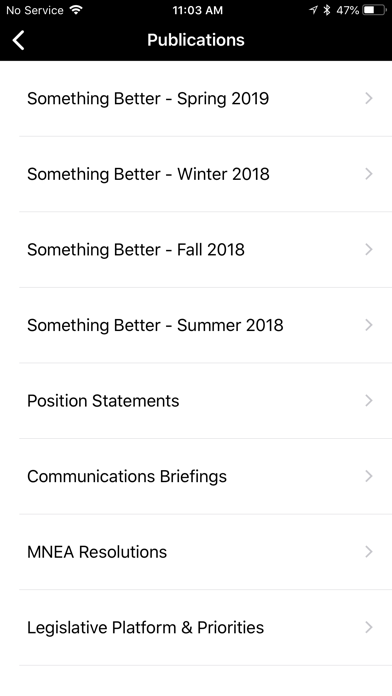 Missouri NEA Screenshot