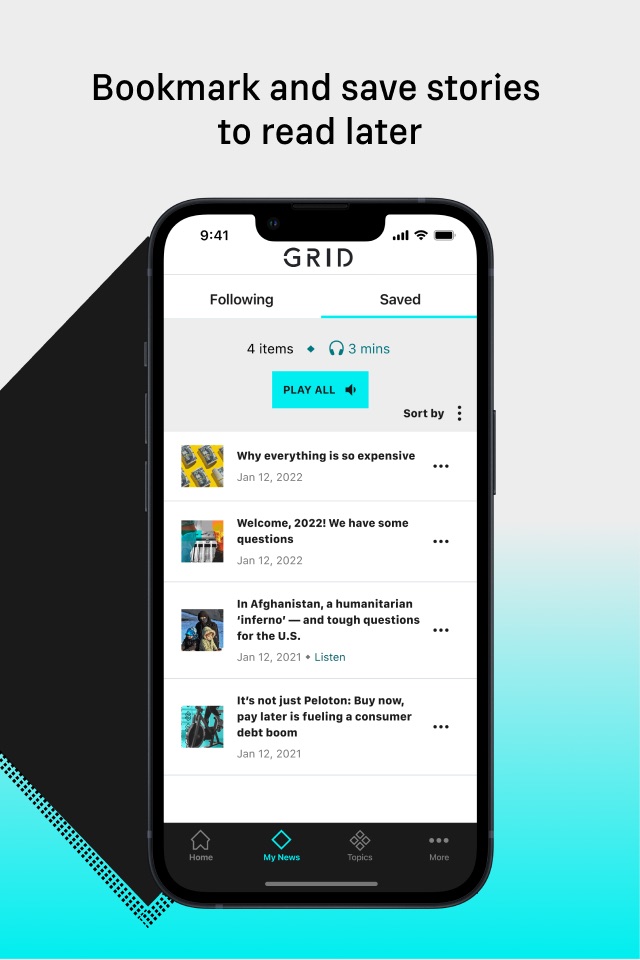 Grid News screenshot 4