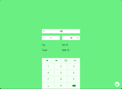Tipping++ - náhled