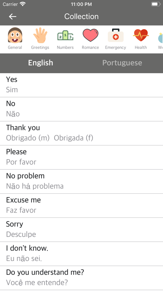 English-Portuguese Dictionary! - 1.0 - (iOS)