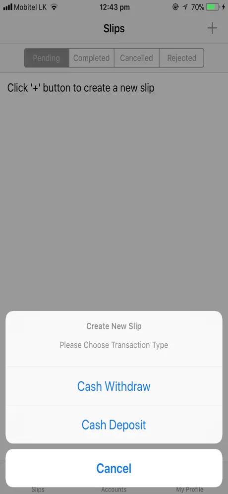 Sampath Slip-Less App