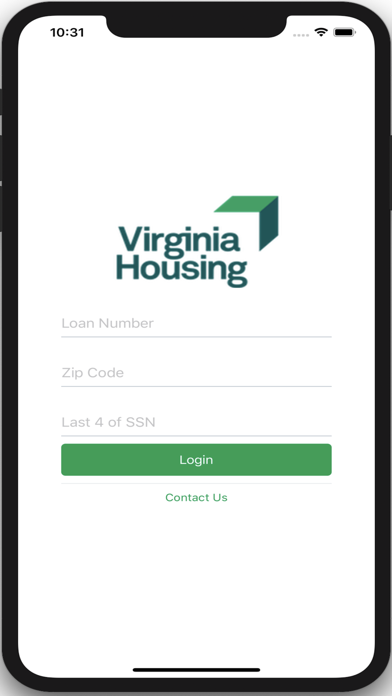 Virginia Housing Mortgage App Screenshot