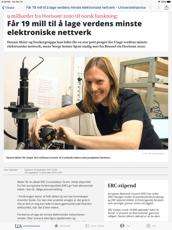 Screenshot #5 pour Universitetsavisa