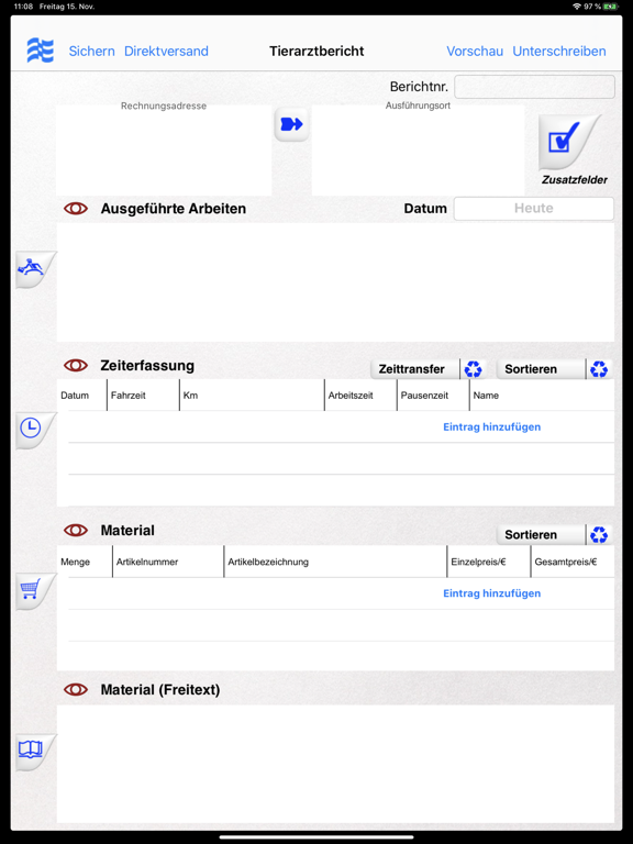 Screenshot #4 pour MEiAPPS Therapiebericht