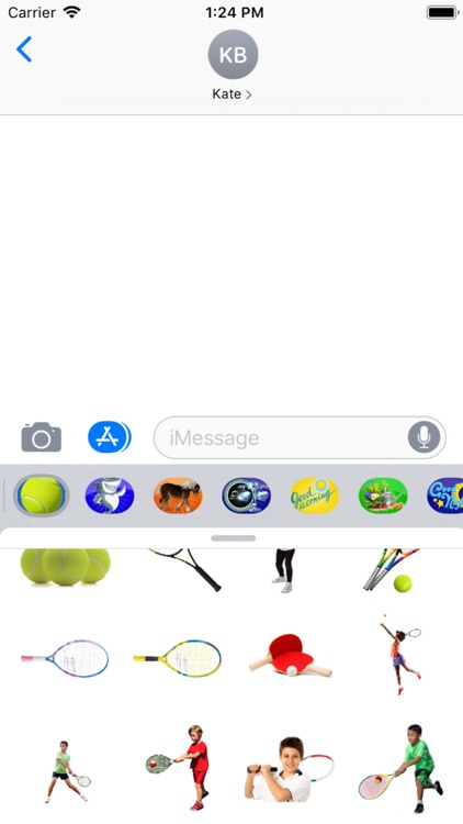 Tennis-Emojis Stickers