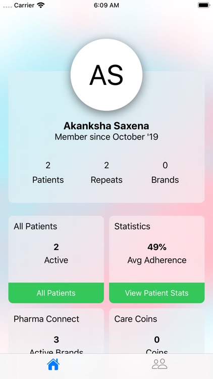 Doctors Portal for CAREDOSE