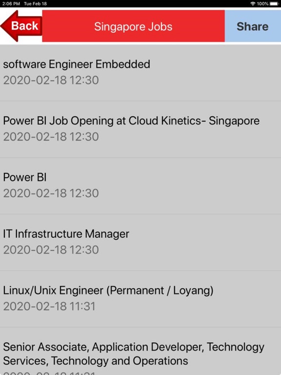 Screenshot #5 pour Singapore Jobs