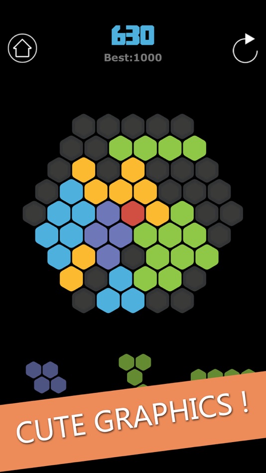 #1. Hexagon Puzzle Blocks (iOS) 由: 亚州 王