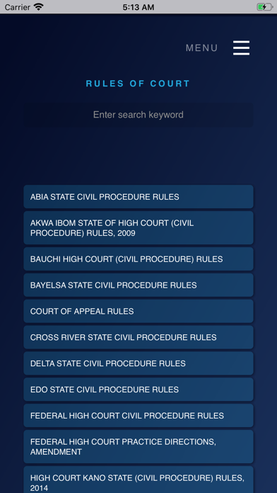 Law Companion Attritus Version screenshot