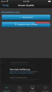 vlc streamer iphone bildschirmfoto 3