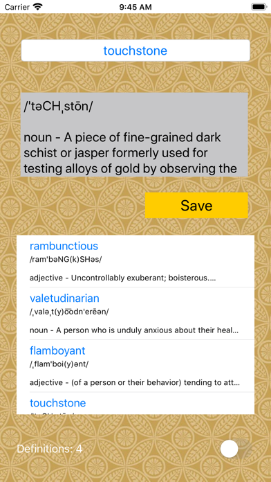 Screenshot #1 pour Word Grabber