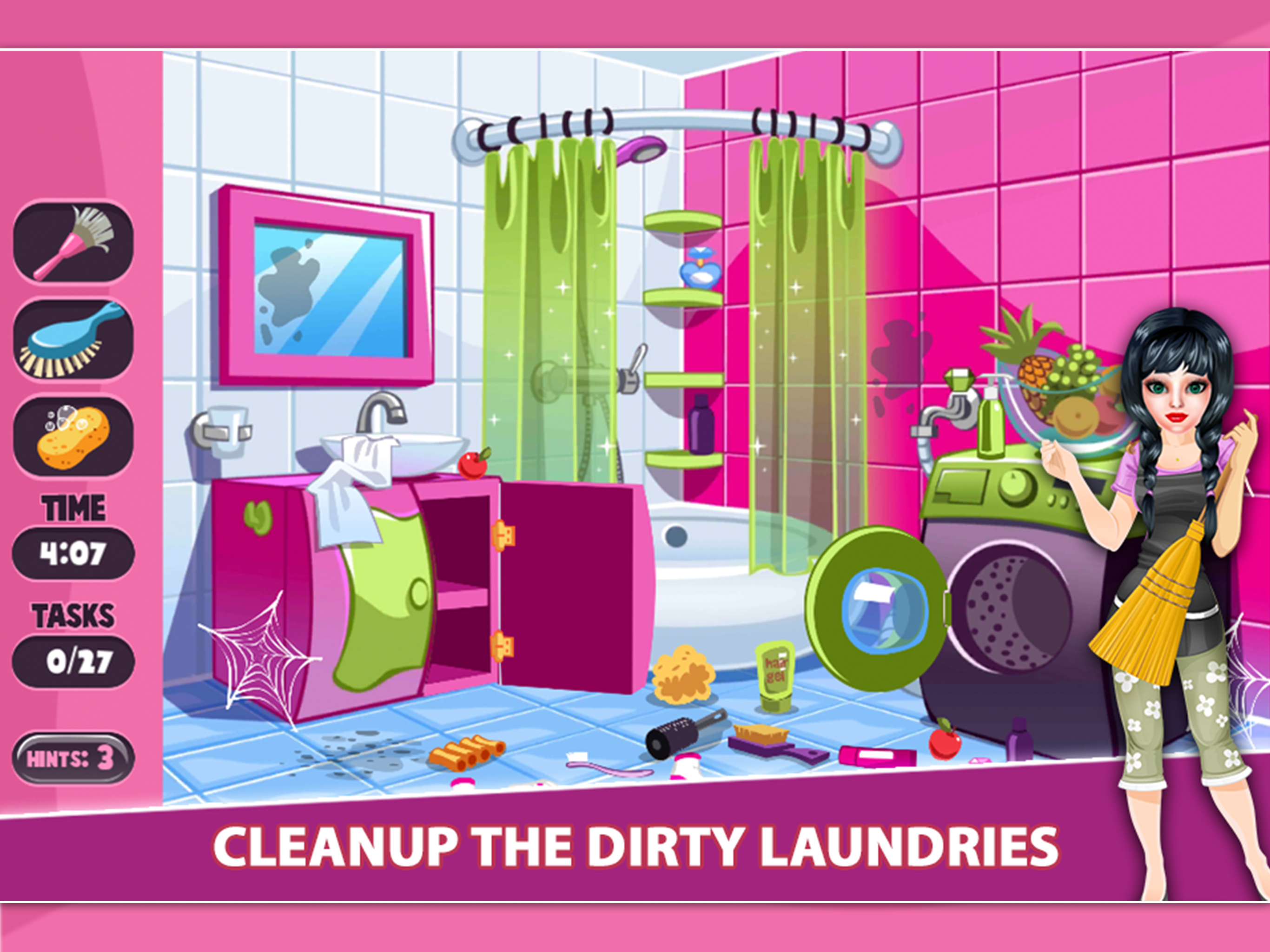 Doll House Cleaning Craft screenshot 12