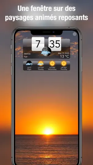 Capture d'écran de Météo HD Live France sur iPhone 1