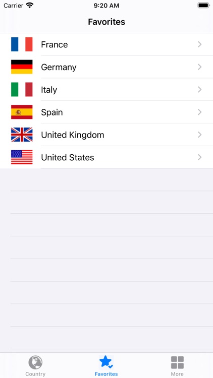 Dialing Code screenshot-3