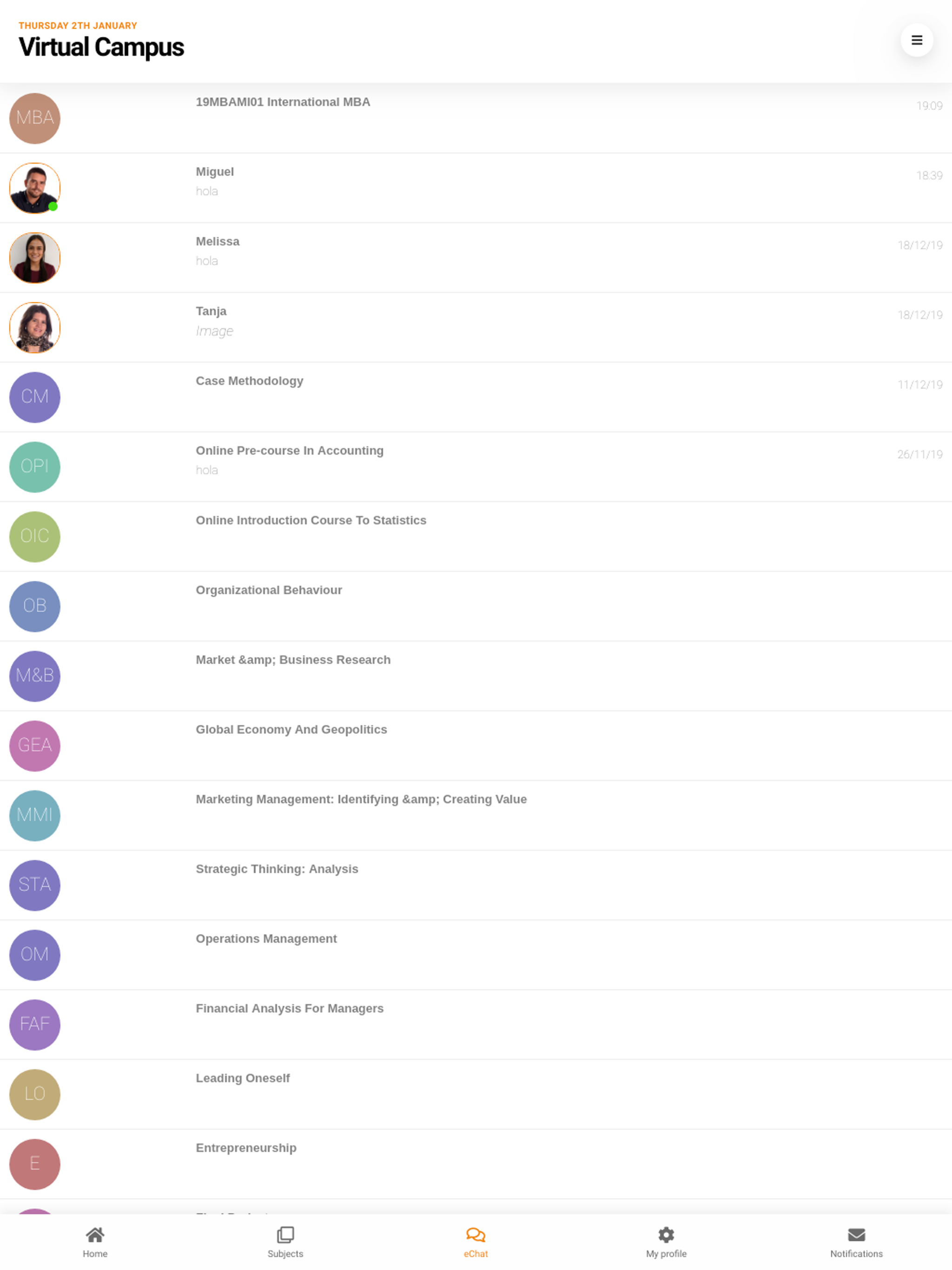 EADA My Campus screenshot 12