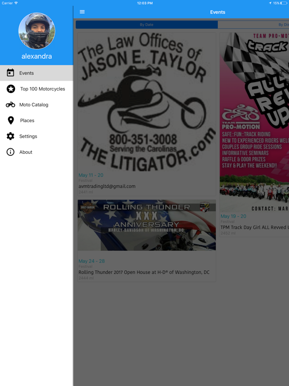 Screenshot #4 pour Moto-Life app for bikers