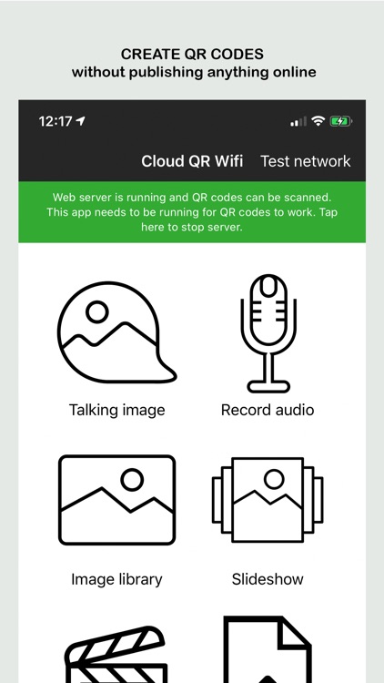 Cloud QR Wifi