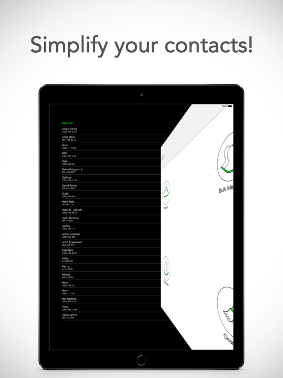 My Contacts Editor + screenshot 2