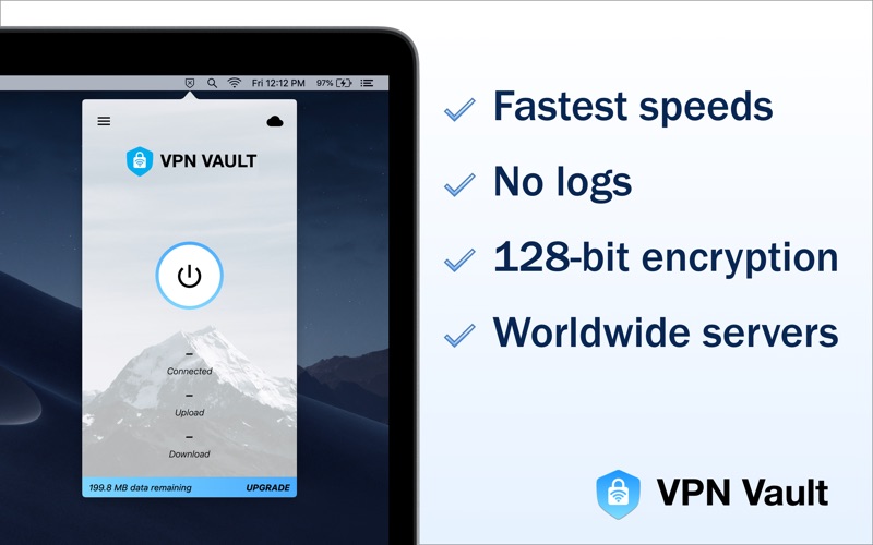 vpn proxy vault unlimited iphone screenshot 1