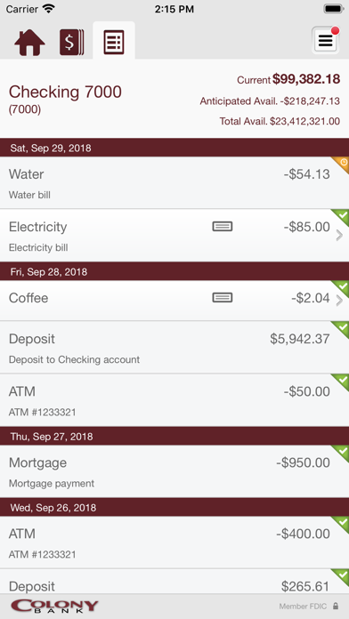 Colony Bank Business Mobile Screenshot