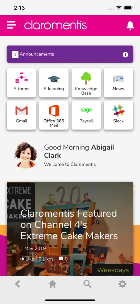 Claromentis