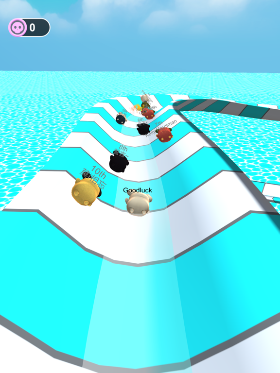 Hamster Water Park.io iPad screenshot