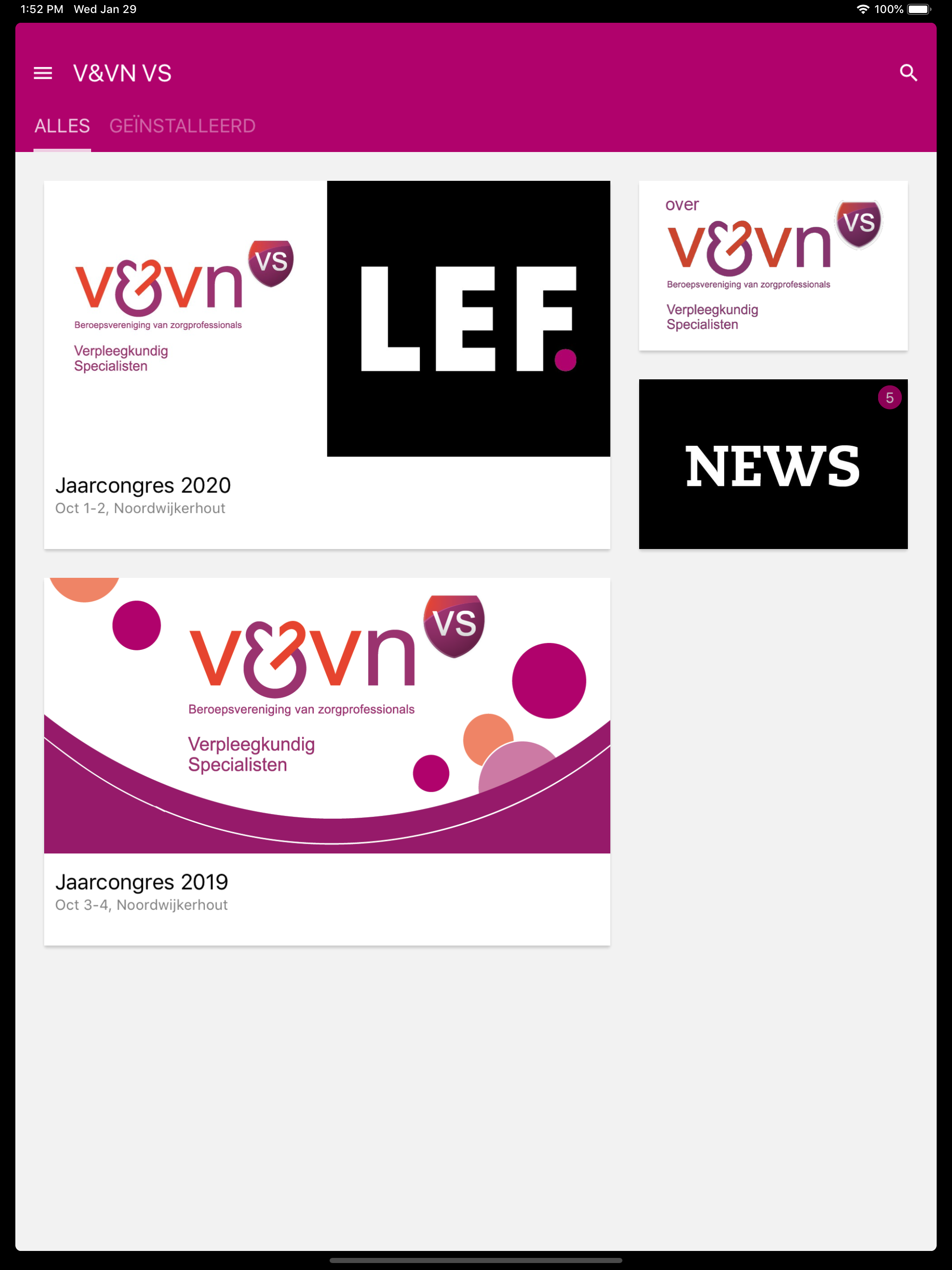 Jaarcongres V&VN VS screenshot 7