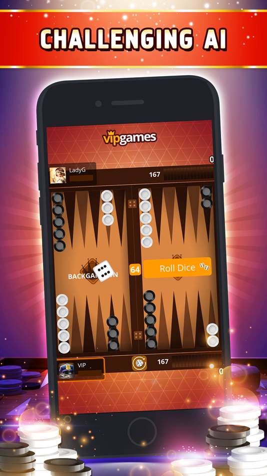 #2. VIP Backgammon - Board Game (iOS) 由: CASUALINO AD