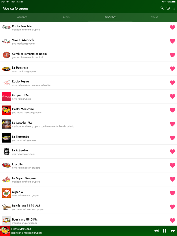 Screenshot #6 pour Musica Grupera Radios
