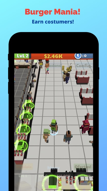 Burger Mania! - Idle Tycoon screenshot-3