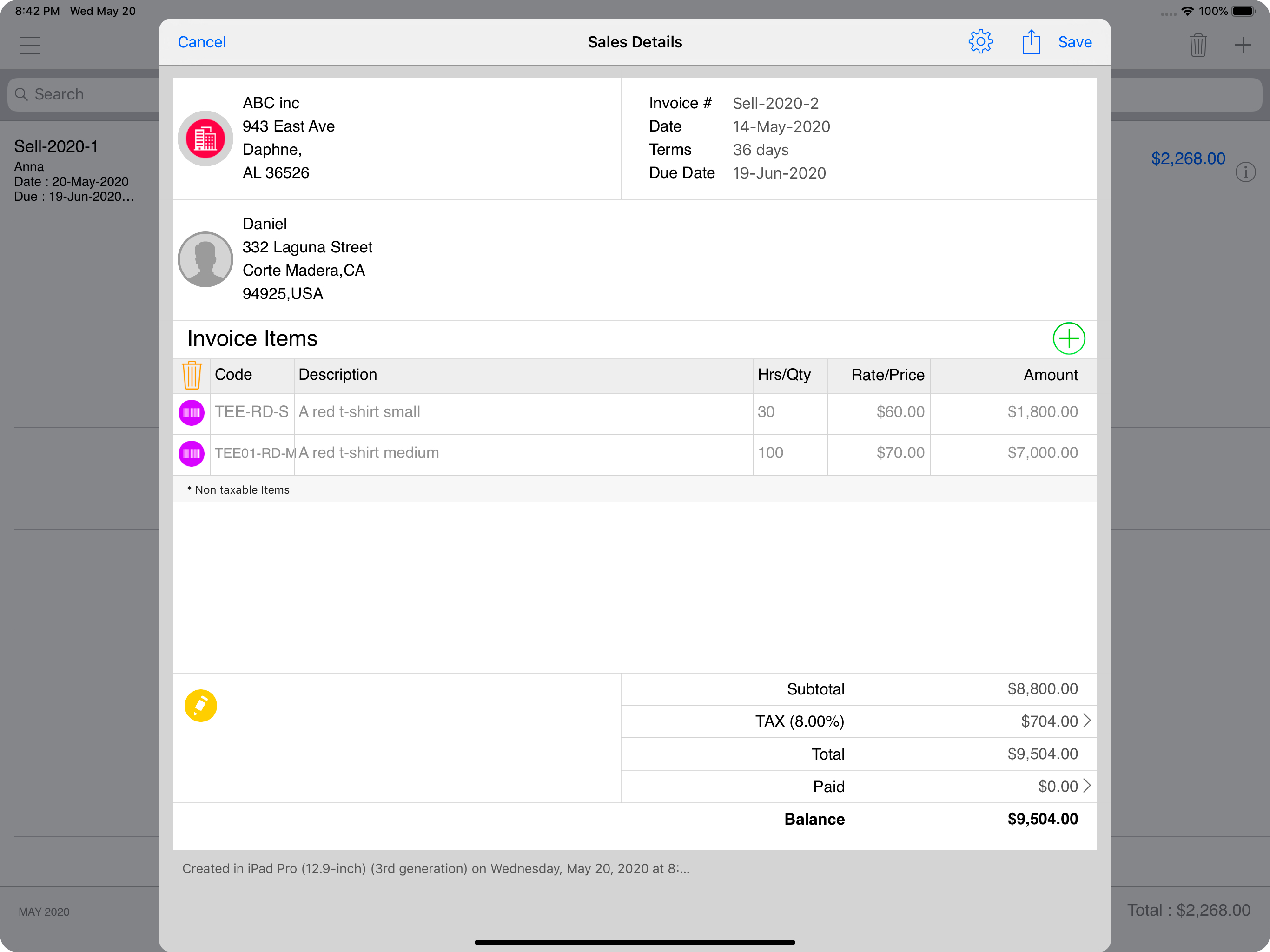 Retail Store Manager: Invoice screenshot 10