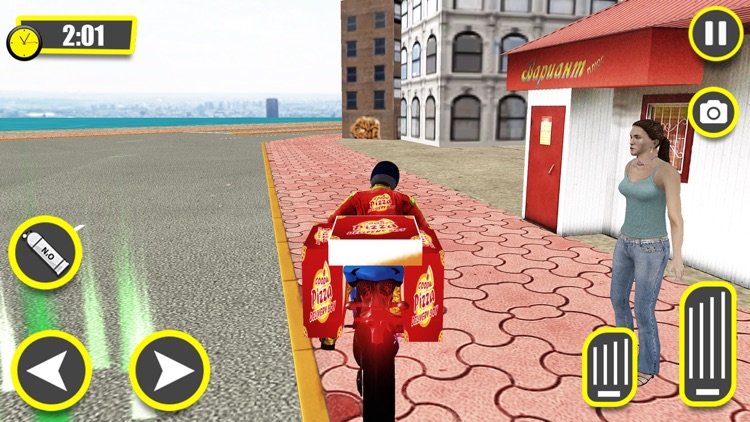 Bike Boy Pizza Home Delivery