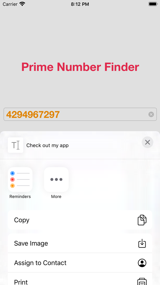 #1. Find Prime Num (iOS) By: Duo Pisceses, Inc.