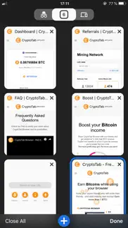 cryptotab browser mobile iphone screenshot 3