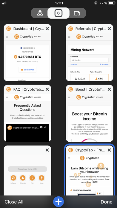 CryptoTab Browser Mobileのおすすめ画像3