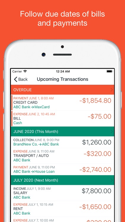 Account Book - Money Manager screenshot-4