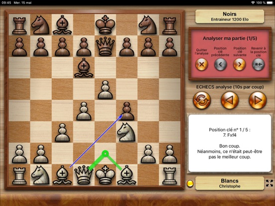 Screenshot #5 pour Echecs Lite